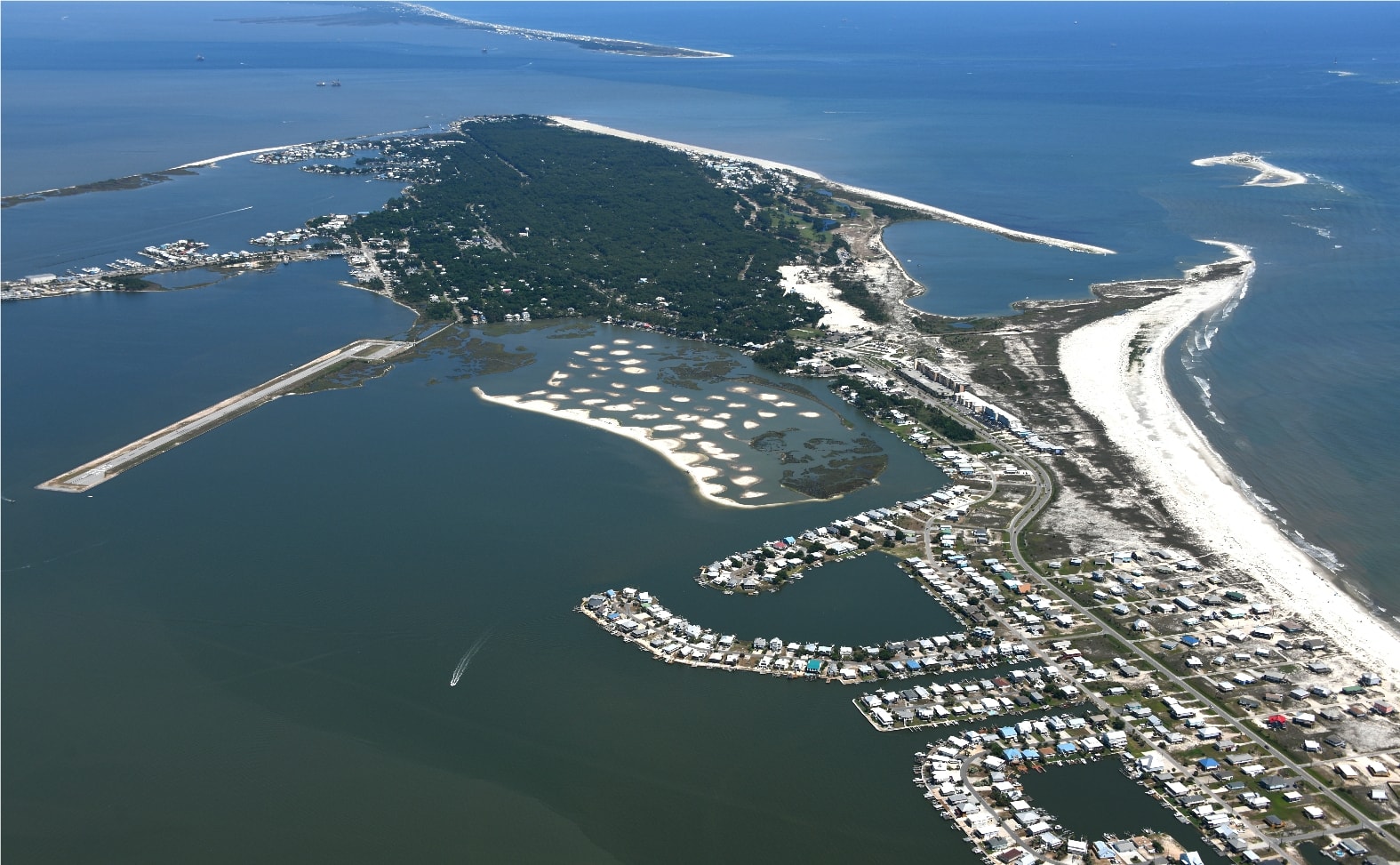 Aerial photography over the Gulf Coast